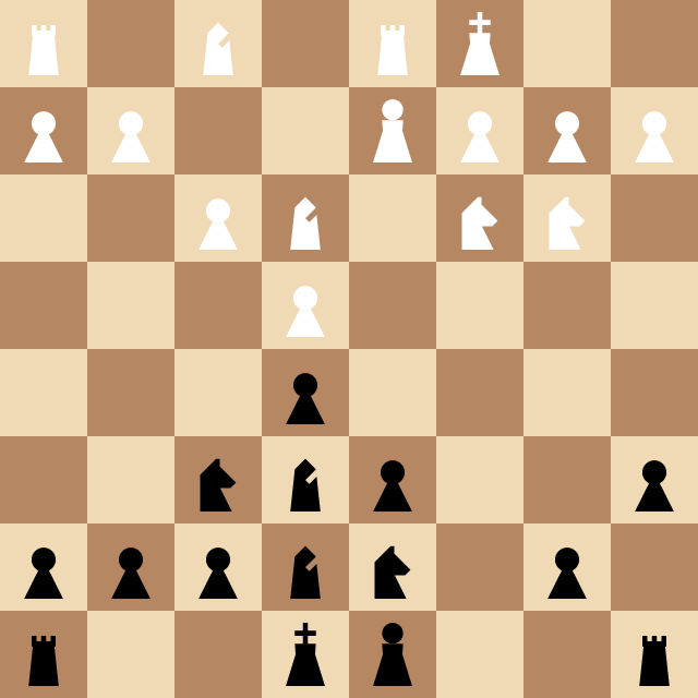 Board for Sicilian ~19 plies, picks occupancy